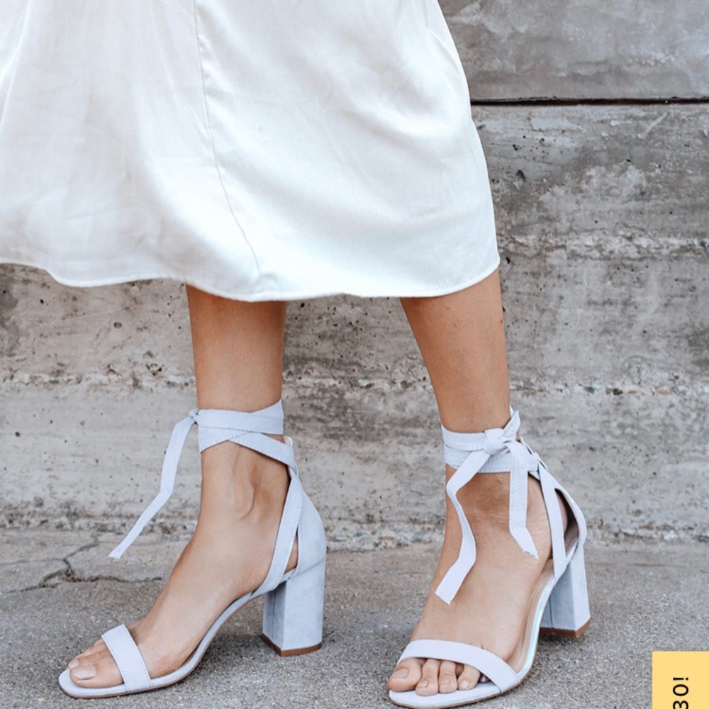 Lace up heels so cute really comfy